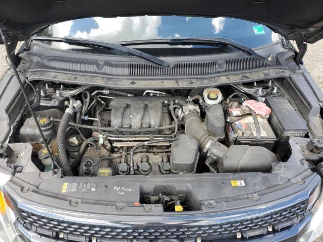 1FM5K8F83DGB12618 - 2013 FORD EXPLORER LIMITED BLACK photo 12