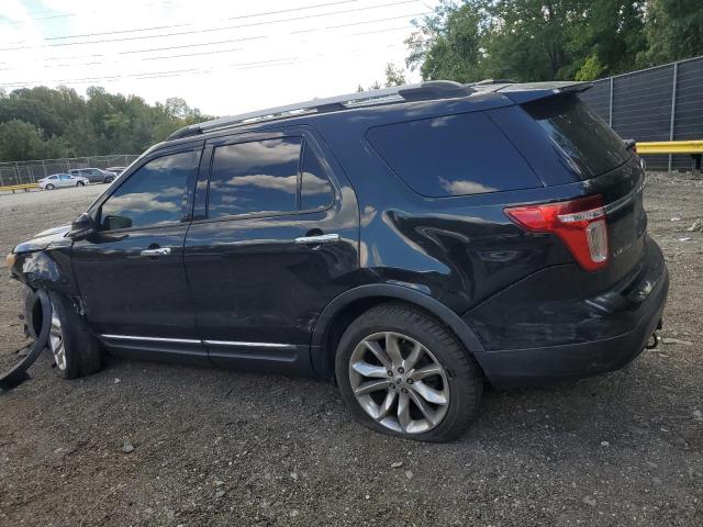 1FM5K8F83DGB12618 - 2013 FORD EXPLORER LIMITED BLACK photo 2