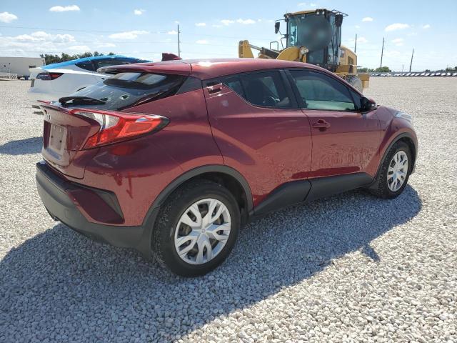 JTNKHMBX1K1055228 - 2019 TOYOTA C-HR XLE MAROON photo 3