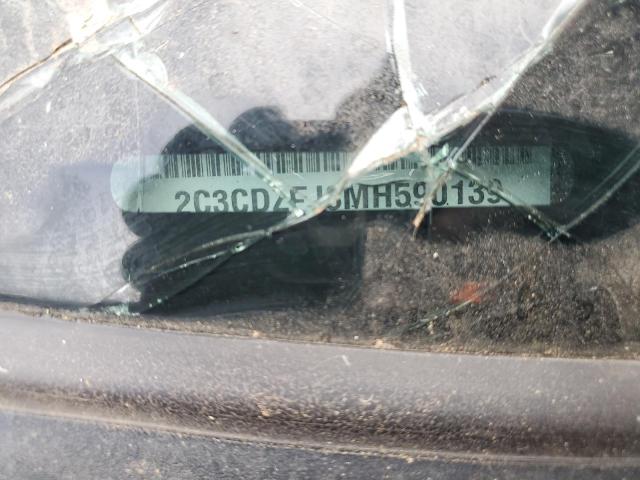 2C3CDZFJ3MH590139 - 2021 DODGE CHALLENGER R/T SCAT PACK PURPLE photo 12