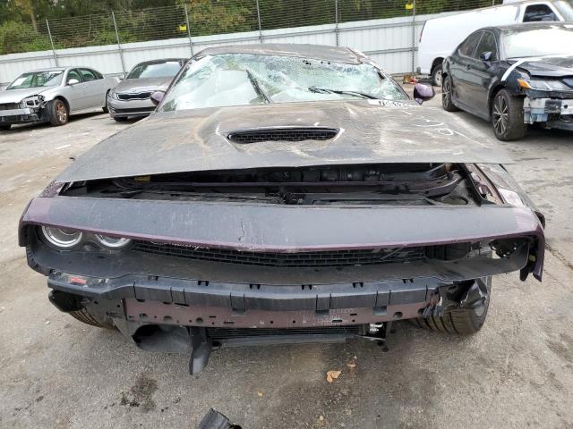 2C3CDZFJ3MH590139 - 2021 DODGE CHALLENGER R/T SCAT PACK PURPLE photo 5