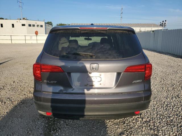 5FNYF6H51JB043544 - 2018 HONDA PILOT EXL ნაცრისფერი ფოტო 6
