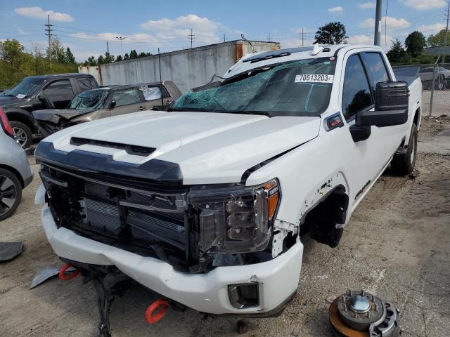 1GT49PEYXPF239190 - 2023 GMC SIERRA K2500 AT4 WHITE photo 1