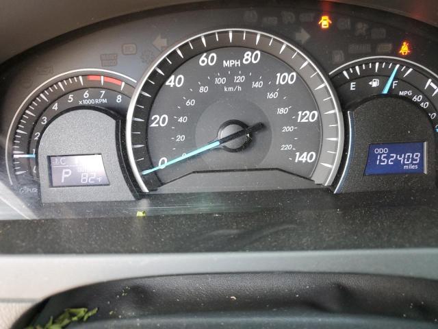 4T4BF1FK4CR265329 - 2012 TOYOTA CAMRY BASE გრაფიტი ფოტო 9