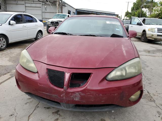 2G2WP522X51259824 - 2005 PONTIAC GRAND PRIX RED photo 5