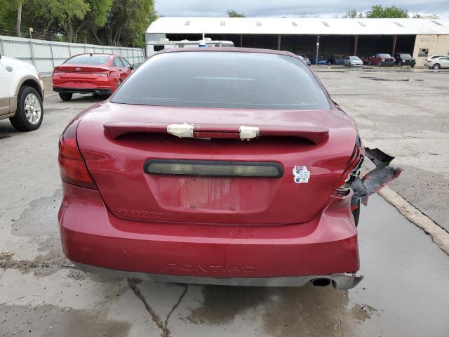 2G2WP522X51259824 - 2005 PONTIAC GRAND PRIX RED photo 6