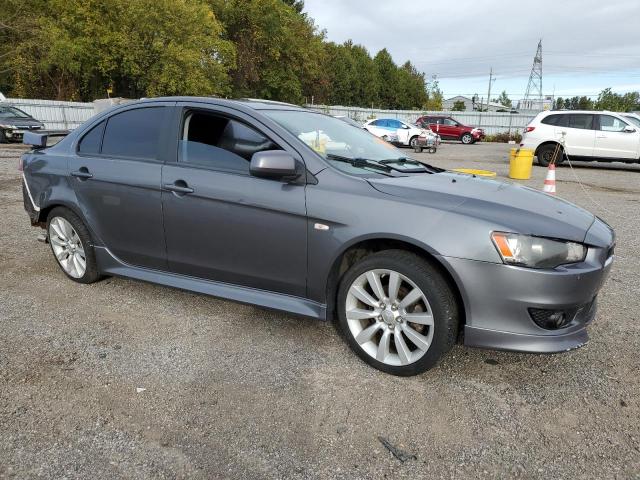 JA32U8FW9AU605666 - 2010 MITSUBISHI LANCER GTS GRAY photo 4