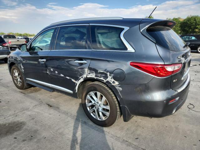 5N1AL0MM0EC518216 - 2014 INFINITI QX60 GRAY photo 2