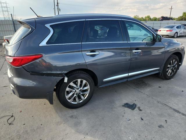 5N1AL0MM0EC518216 - 2014 INFINITI QX60 GRAY photo 3