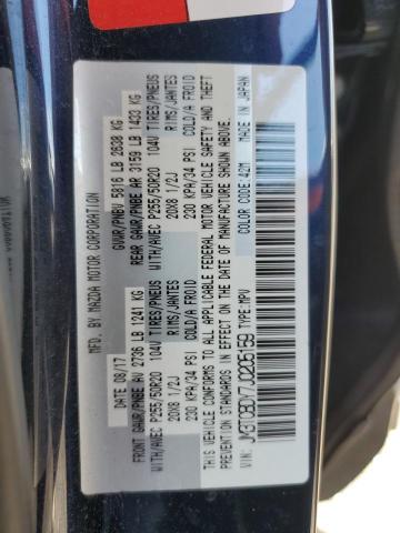 JM3TCBDY7J0205159 - 2018 MAZDA CX-9 GRAND TOURING BLUE photo 14