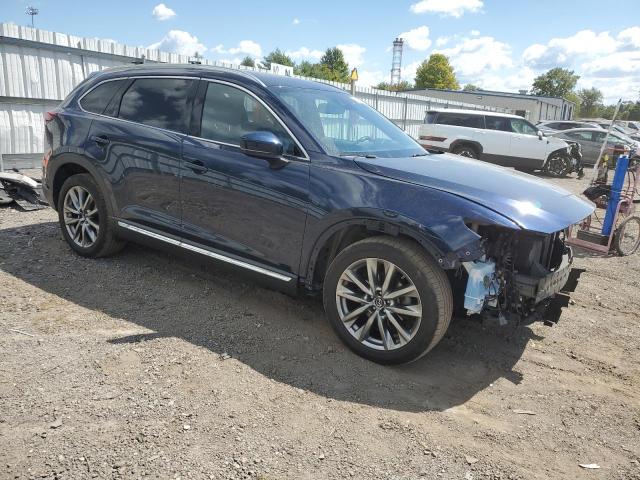 JM3TCBDY7J0205159 - 2018 MAZDA CX-9 GRAND TOURING BLUE photo 4