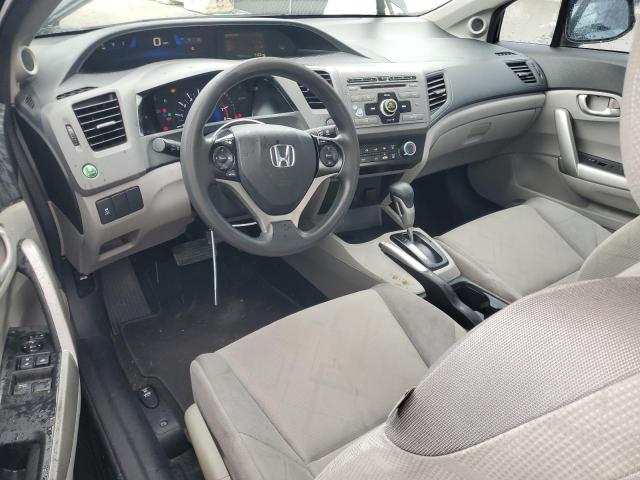 2HGFG3B56CH561305 - 2012 HONDA CIVIC LX შავი ფოტო 8