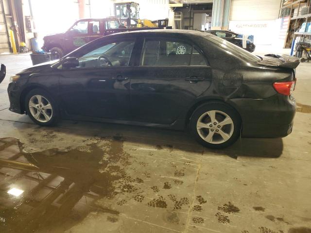 2T1BU4EE6BC639131 - 2011 TOYOTA COROLLA BASE Schwarz Foto 2