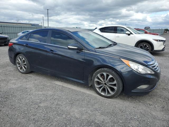 5NPEC4AC2EH947547 - 2014 HYUNDAI SONATA SE 蓝色 照片 4