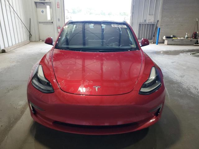 5YJ3E1EAXNF189545 - 2022 TESLA MODEL 3 RED photo 5