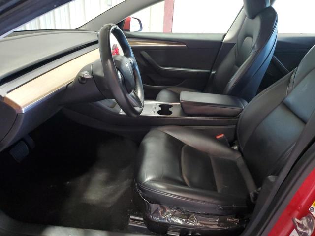 5YJ3E1EAXNF189545 - 2022 TESLA MODEL 3 RED photo 7