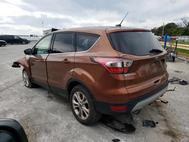 1FMCU0GD0HUA25099 - 2017 FORD ESCAPE SE BROWN photo 2