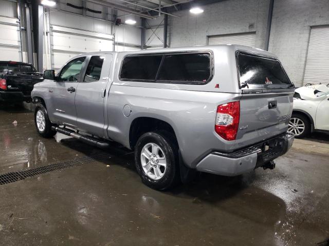 5TFUY5F11MX011206 - 2021 TOYOTA TUNDRA DOUBLE CAB SR/SR5 SILVER photo 2