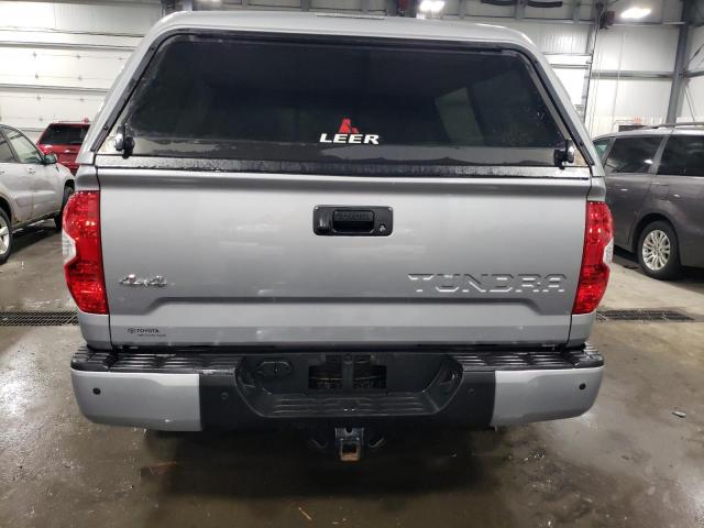 5TFUY5F11MX011206 - 2021 TOYOTA TUNDRA DOUBLE CAB SR/SR5 SILVER photo 6