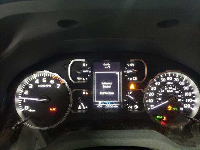 5TFUY5F11MX011206 - 2021 TOYOTA TUNDRA DOUBLE CAB SR/SR5 SILVER photo 9