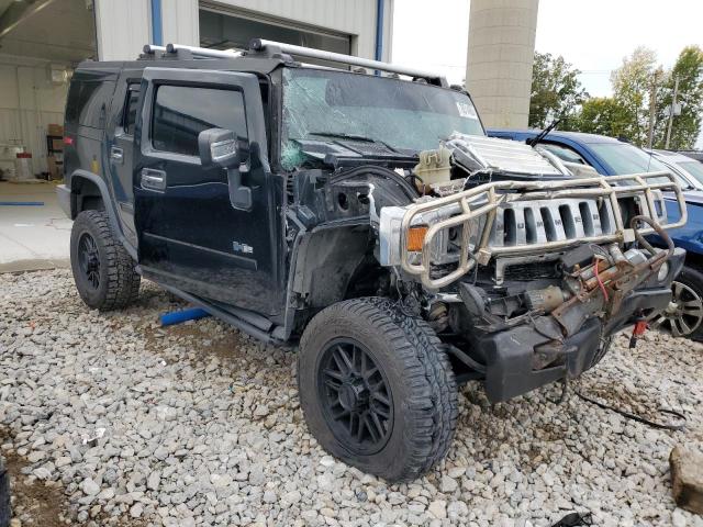 5GRGN23U57H103323 - 2007 HUMMER H2 BLACK photo 4