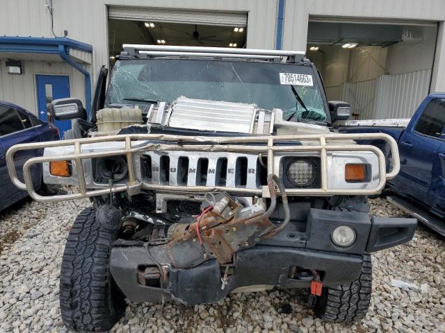 5GRGN23U57H103323 - 2007 HUMMER H2 BLACK photo 5