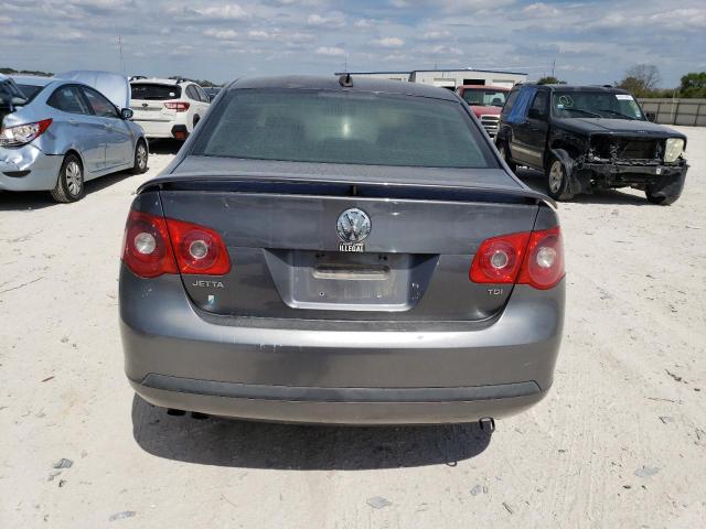 3VWST71K66M743306 - 2006 VOLKSWAGEN JETTA TDI OPTION PACKAGE 1 SILVER photo 6