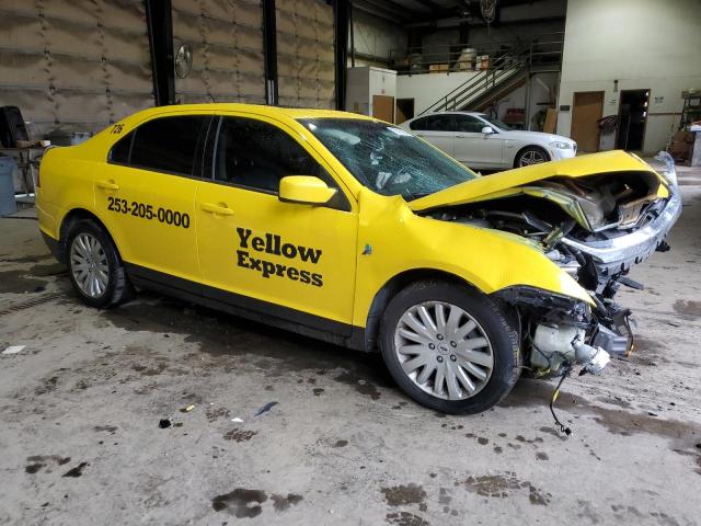 3FADP0L37CR290119 - 2012 FORD FUSION HYBRID YELLOW photo 4