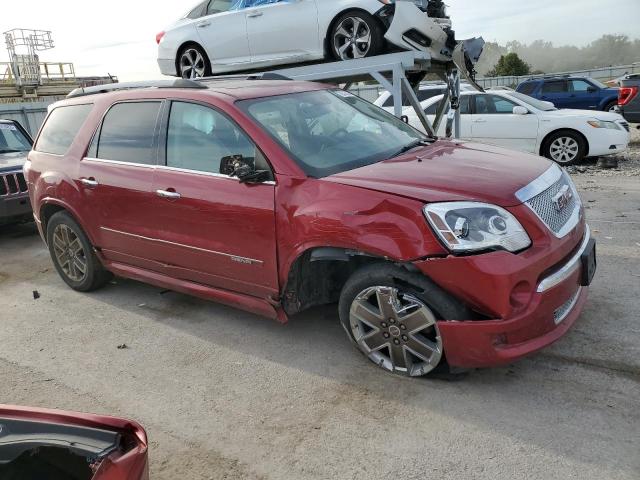 1GKKVTED2CJ146880 - 2012 GMC ACADIA DENALI RED photo 4