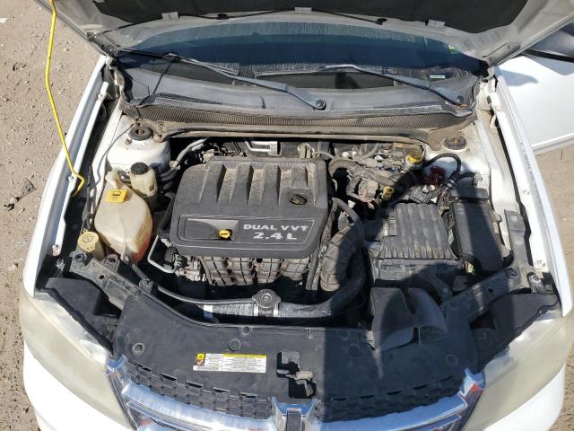 1C3CDZAB0DN712804 - 2013 DODGE AVENGER SE WHITE photo 11