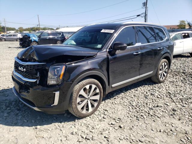 5XYP64HC1NG238170 - 2022 KIA TELLURIDE S BLACK photo 1