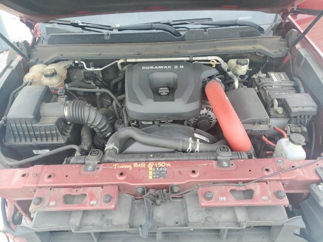 1GCGSCE19G1275950 - 2016 CHEVROLET COLORADO LT RED photo 11