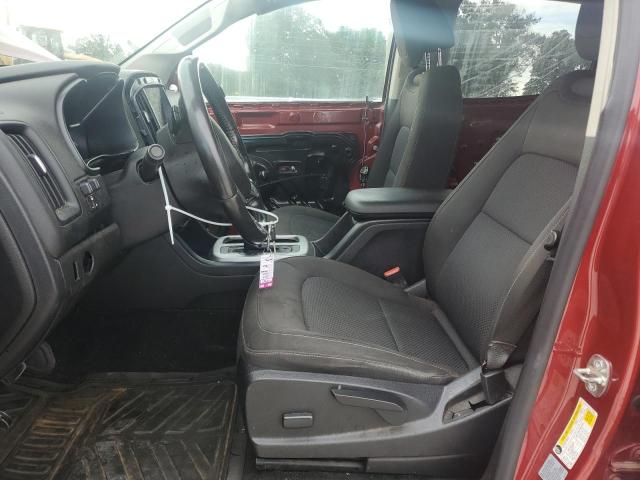 1GCGSCE19G1275950 - 2016 CHEVROLET COLORADO LT RED photo 7