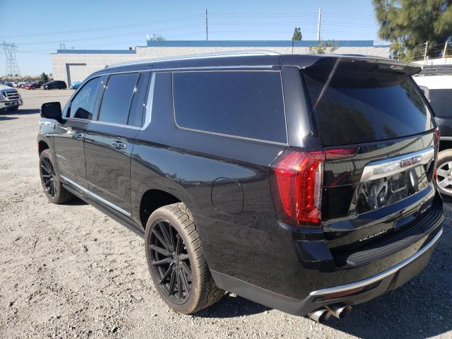 1GKS2JKL6NR246574 - 2022 GMC YUKON XL DENALI BLACK photo 2