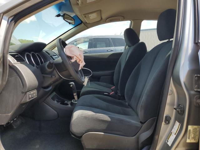 3N1BC1CP8AL416920 - 2010 NISSAN VERSA S GRAY photo 7