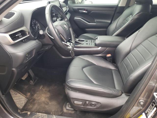 5TDGZRBH8MS145947 - 2021 TOYOTA HIGHLANDER XLE Boz foto 7