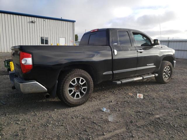 5TFUM5F1XEX058070 - 2014 TOYOTA TUNDRA DOUBLE CAB SR/SR5 BLACK photo 3