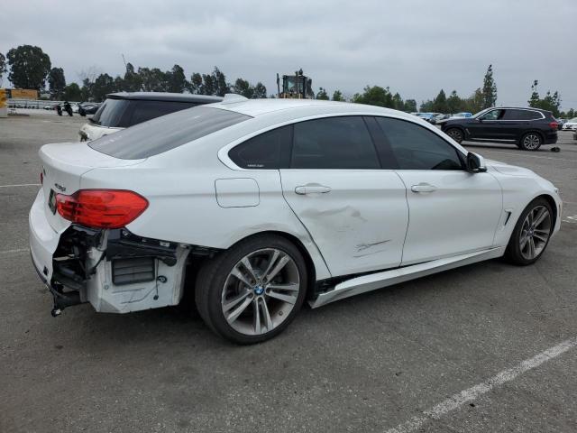 WBA4B1C54GG242846 - 2016 BMW 435 I GRAN COUPE WHITE photo 3