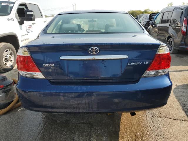 4T1BE30K95U091875 - 2005 TOYOTA CAMRY LE BLUE photo 6