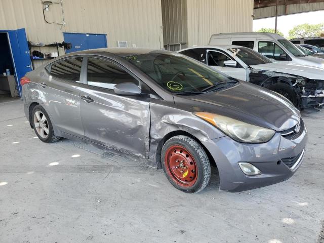 5NPDH4AEXDH269711 - 2013 HYUNDAI ELANTRA GLS GRAY photo 4