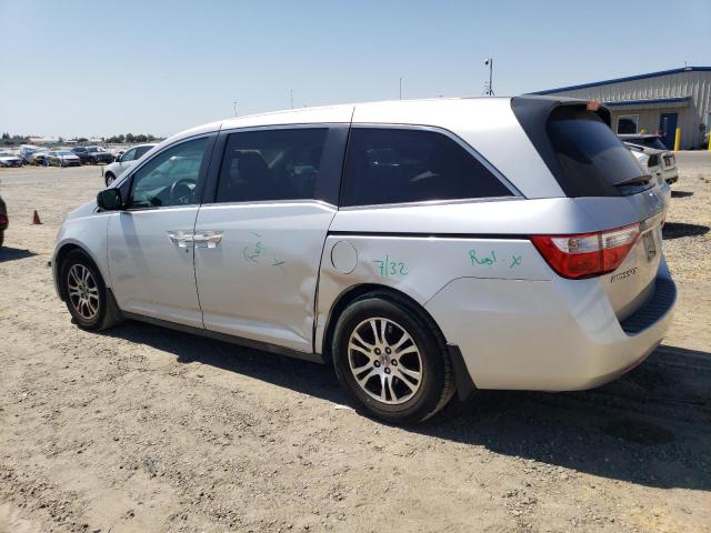 5FNRL5H42CB074738 - 2012 HONDA ODYSSEY EX SILVER photo 2