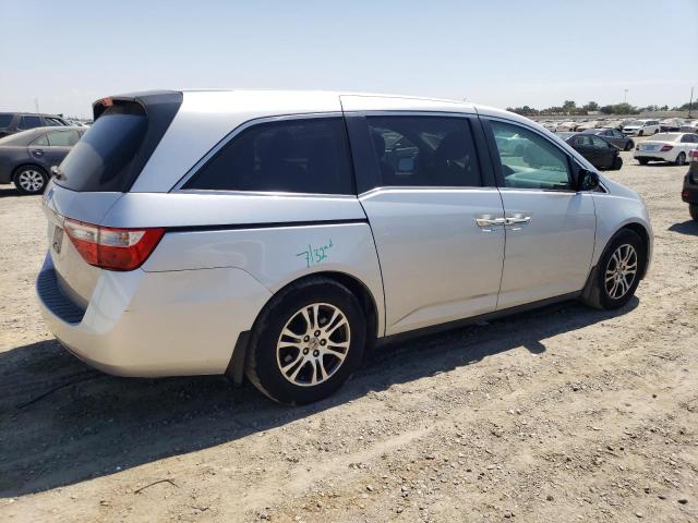 5FNRL5H42CB074738 - 2012 HONDA ODYSSEY EX SILVER photo 3