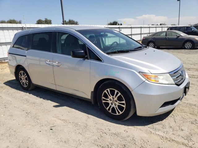 5FNRL5H42CB074738 - 2012 HONDA ODYSSEY EX SILVER photo 4