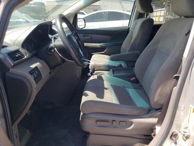5FNRL5H42CB074738 - 2012 HONDA ODYSSEY EX SILVER photo 7