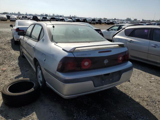 2G1WH55K129357506 - 2002 CHEVROLET IMPALA LS SILVER photo 2