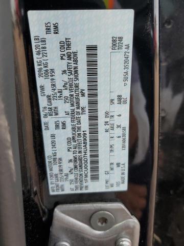 1FMCU0GD7HUA89091 - 2017 FORD ESCAPE SE BLACK photo 12