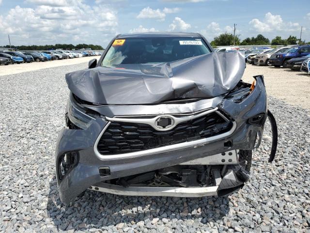 5TDZZRAH8NS142445 - 2022 TOYOTA HIGHLANDER L GRAY photo 5