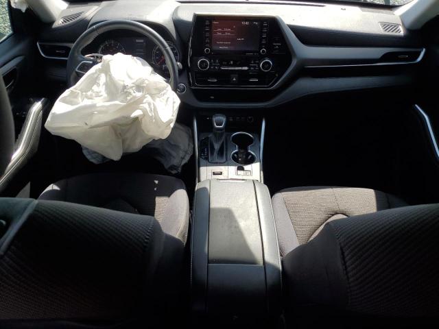 5TDZZRAH8NS142445 - 2022 TOYOTA HIGHLANDER L GRAY photo 8