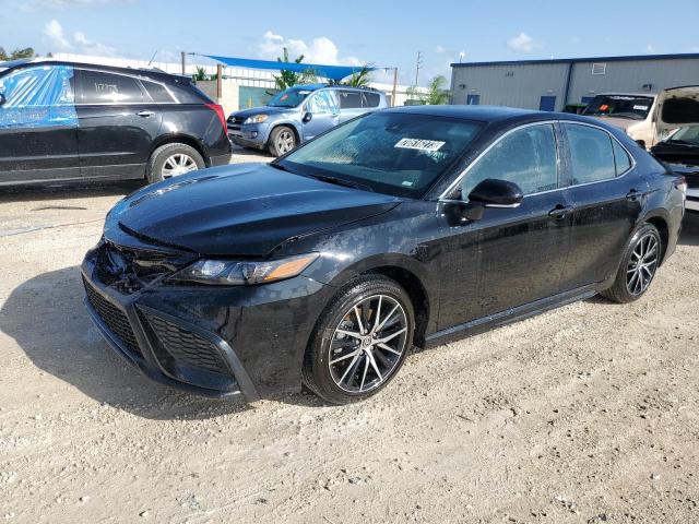 4T1G11AK8PU150969 - 2023 TOYOTA CAMRY SE NIGHT SHADE BLACK photo 1