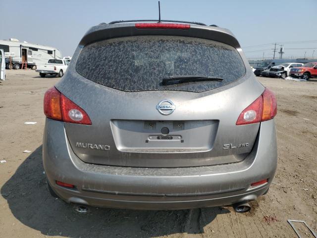 JN8AZ18W09W105936 - 2009 NISSAN MURANO S GRAY photo 6